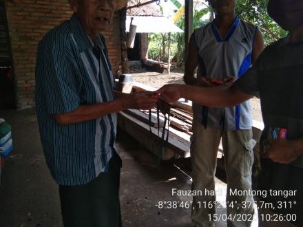 Penerimaan Bantuan APD dari berbagai donatur