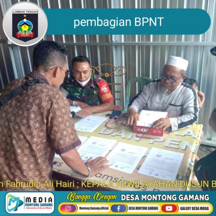 Pembagian BPNT pusat
